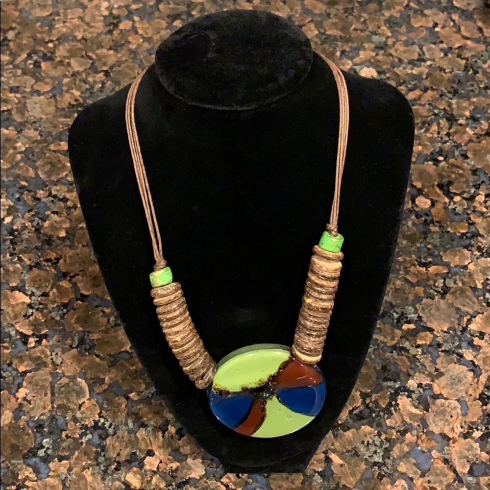 Glass 17” Necklace